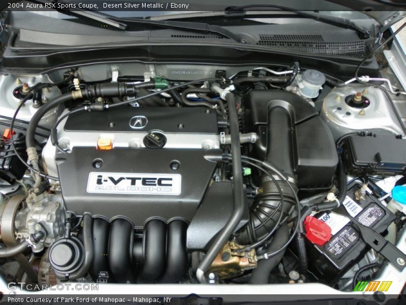 Desert Silver Metallic / Ebony 2004 Acura RSX Sports Coupe