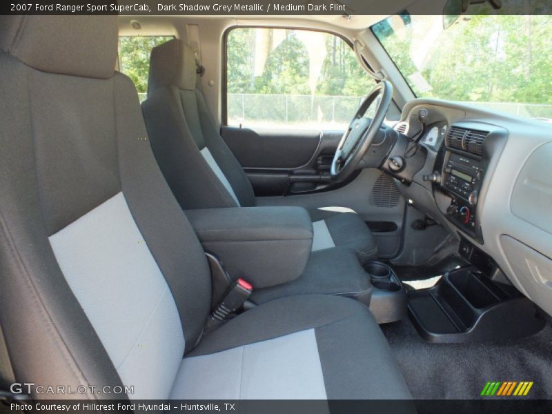 Dark Shadow Grey Metallic / Medium Dark Flint 2007 Ford Ranger Sport SuperCab