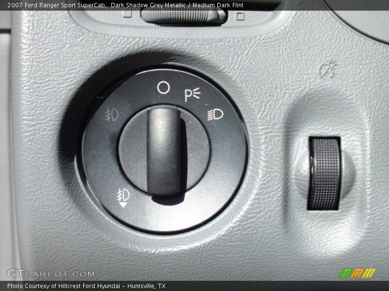 Dark Shadow Grey Metallic / Medium Dark Flint 2007 Ford Ranger Sport SuperCab