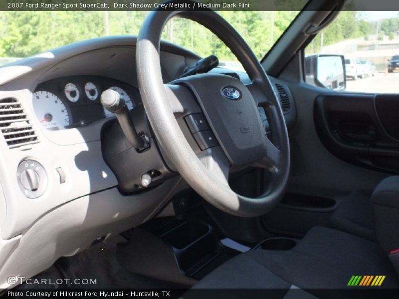 Dark Shadow Grey Metallic / Medium Dark Flint 2007 Ford Ranger Sport SuperCab