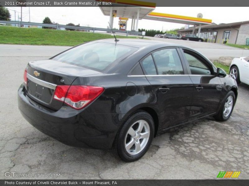 Black Granite Metallic / Jet Black 2011 Chevrolet Cruze LT