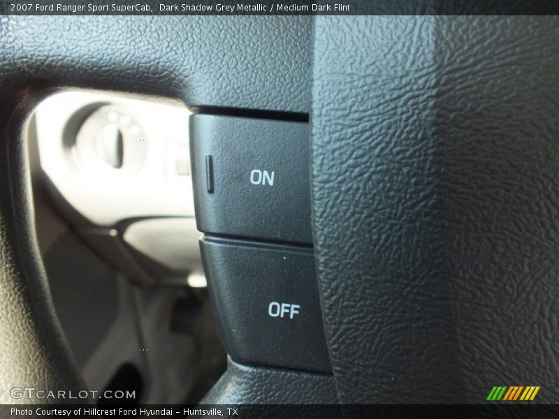 Dark Shadow Grey Metallic / Medium Dark Flint 2007 Ford Ranger Sport SuperCab
