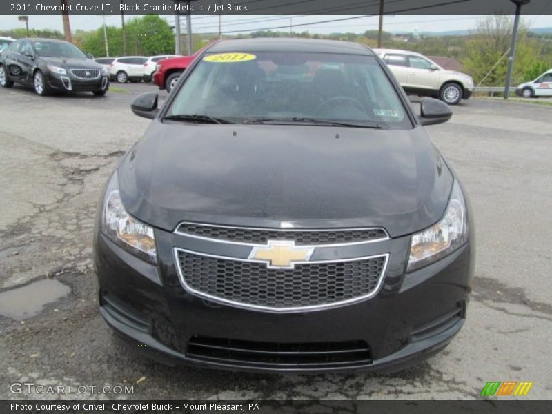 Black Granite Metallic / Jet Black 2011 Chevrolet Cruze LT