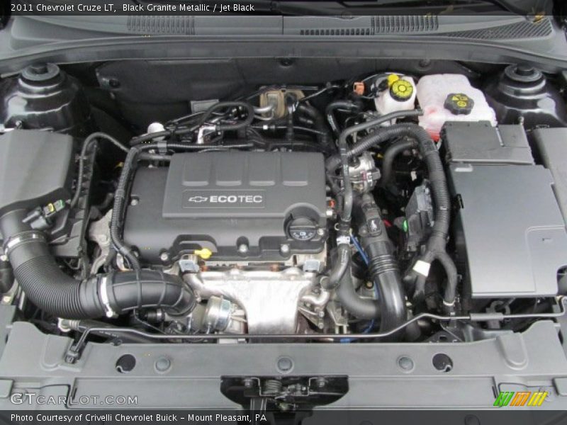 Black Granite Metallic / Jet Black 2011 Chevrolet Cruze LT