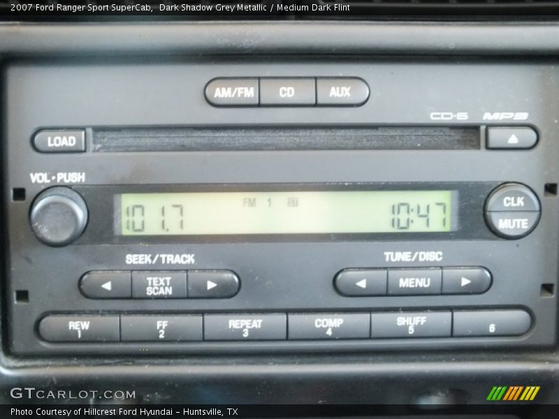 Dark Shadow Grey Metallic / Medium Dark Flint 2007 Ford Ranger Sport SuperCab