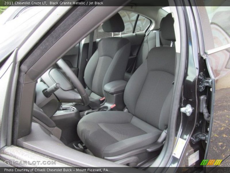 Black Granite Metallic / Jet Black 2011 Chevrolet Cruze LT
