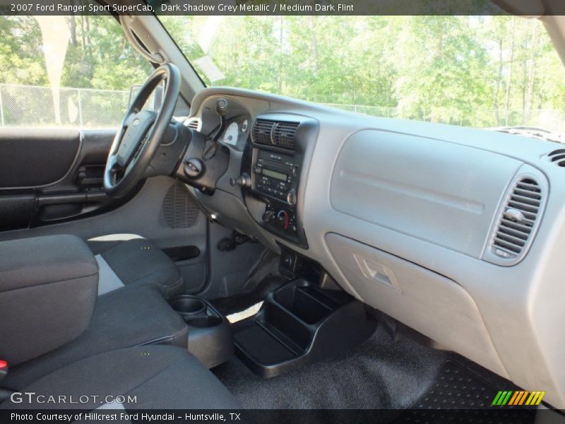 Dark Shadow Grey Metallic / Medium Dark Flint 2007 Ford Ranger Sport SuperCab