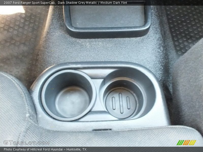 Dark Shadow Grey Metallic / Medium Dark Flint 2007 Ford Ranger Sport SuperCab