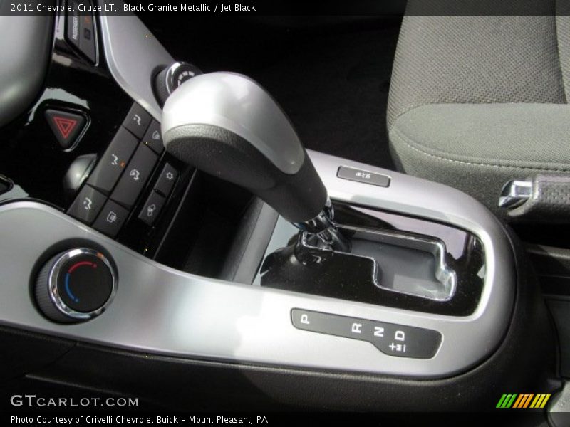 Black Granite Metallic / Jet Black 2011 Chevrolet Cruze LT
