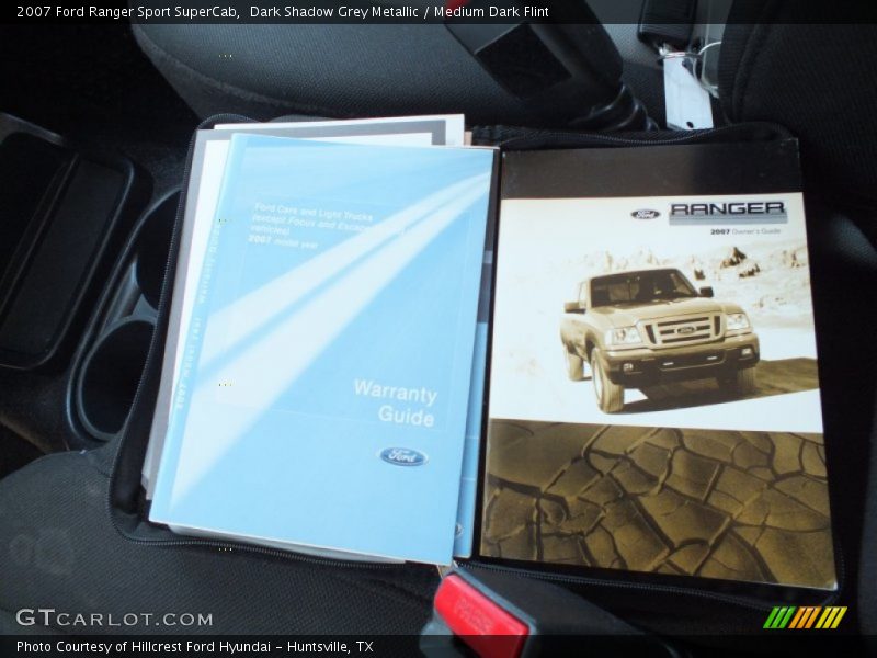 Dark Shadow Grey Metallic / Medium Dark Flint 2007 Ford Ranger Sport SuperCab
