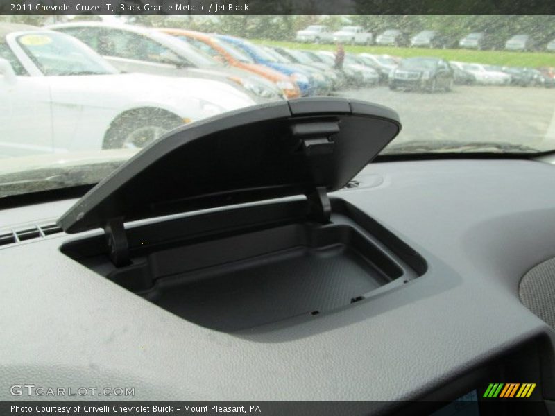 Black Granite Metallic / Jet Black 2011 Chevrolet Cruze LT