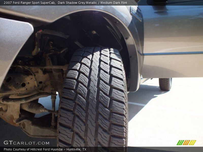 Dark Shadow Grey Metallic / Medium Dark Flint 2007 Ford Ranger Sport SuperCab