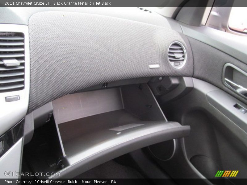 Black Granite Metallic / Jet Black 2011 Chevrolet Cruze LT