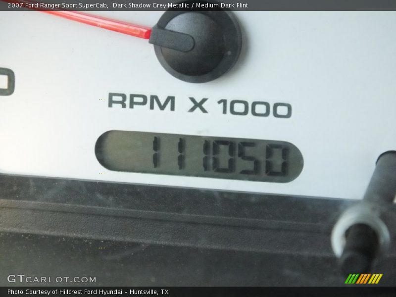 Dark Shadow Grey Metallic / Medium Dark Flint 2007 Ford Ranger Sport SuperCab