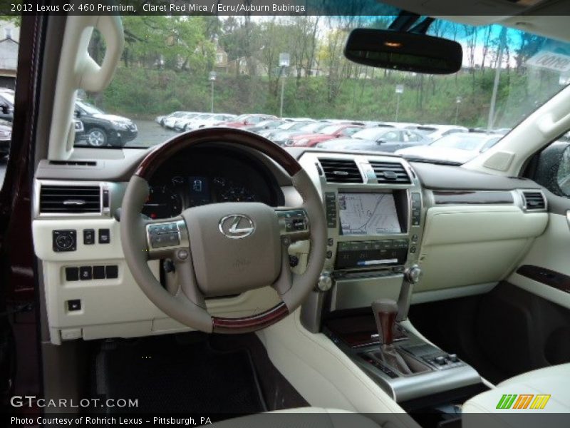 Claret Red Mica / Ecru/Auburn Bubinga 2012 Lexus GX 460 Premium