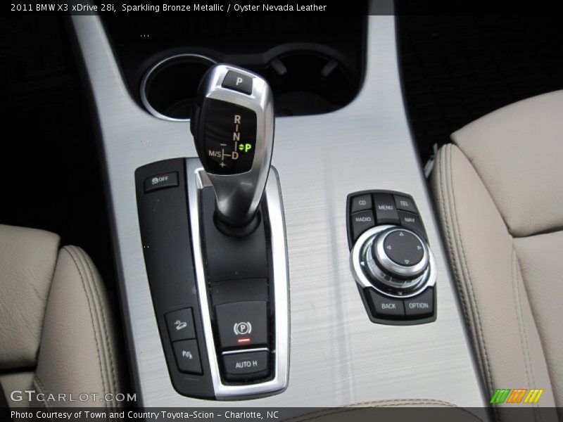 Sparkling Bronze Metallic / Oyster Nevada Leather 2011 BMW X3 xDrive 28i