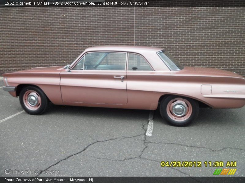  1962 Cutlass F-85 2 Door Convertible Sunset Mist Poly