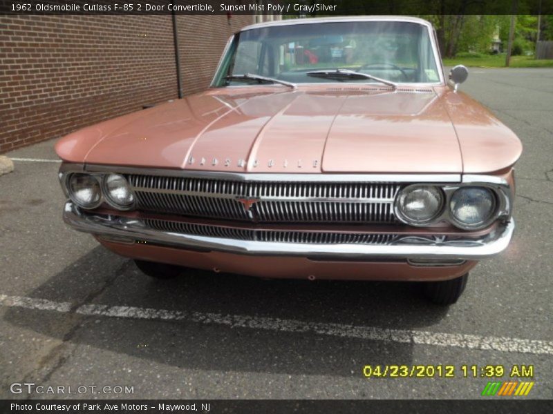 Sunset Mist Poly / Gray/Silver 1962 Oldsmobile Cutlass F-85 2 Door Convertible