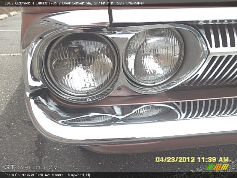 Sunset Mist Poly / Gray/Silver 1962 Oldsmobile Cutlass F-85 2 Door Convertible
