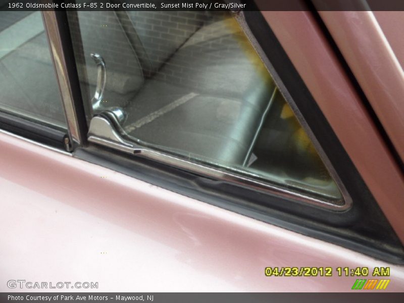 Sunset Mist Poly / Gray/Silver 1962 Oldsmobile Cutlass F-85 2 Door Convertible