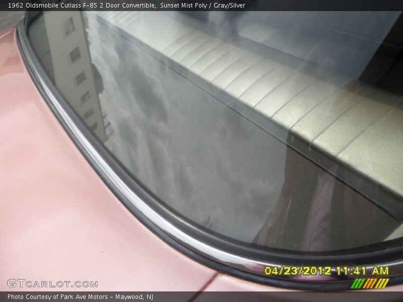 Sunset Mist Poly / Gray/Silver 1962 Oldsmobile Cutlass F-85 2 Door Convertible
