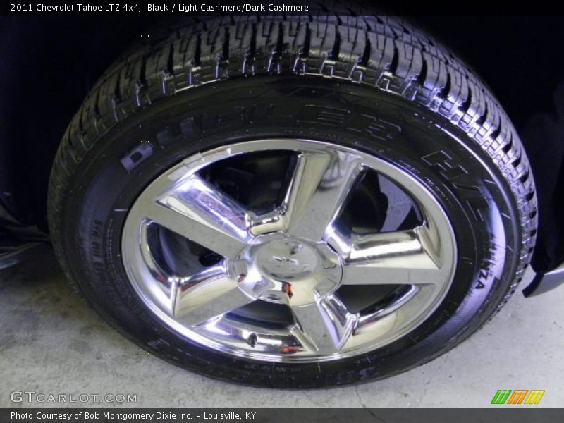 Black / Light Cashmere/Dark Cashmere 2011 Chevrolet Tahoe LTZ 4x4
