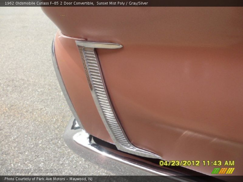Sunset Mist Poly / Gray/Silver 1962 Oldsmobile Cutlass F-85 2 Door Convertible