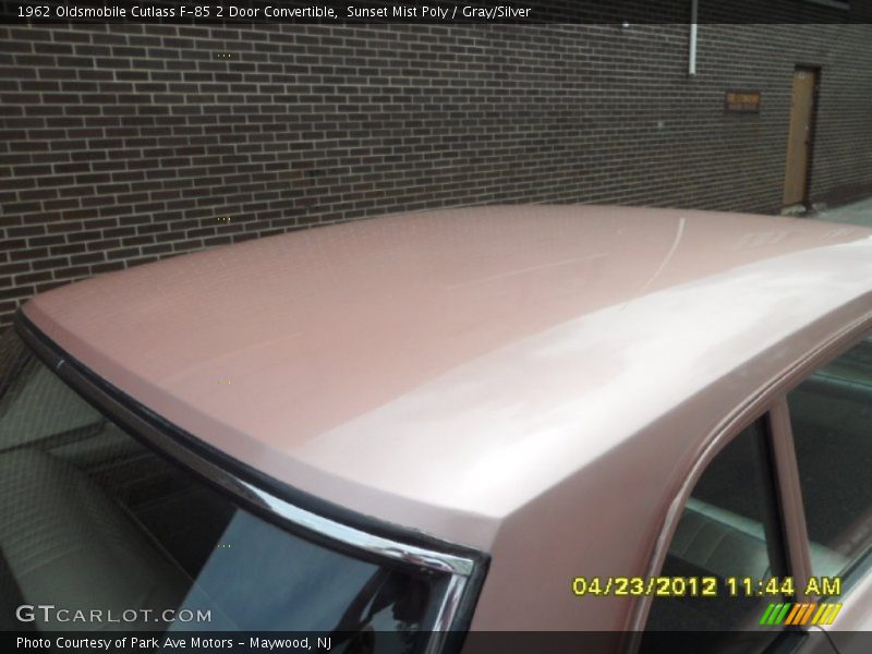 Sunset Mist Poly / Gray/Silver 1962 Oldsmobile Cutlass F-85 2 Door Convertible