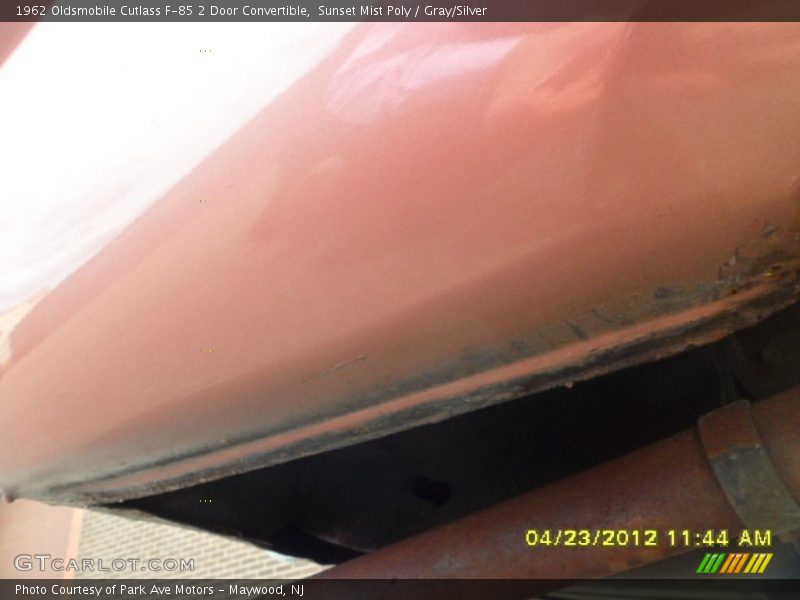 Sunset Mist Poly / Gray/Silver 1962 Oldsmobile Cutlass F-85 2 Door Convertible