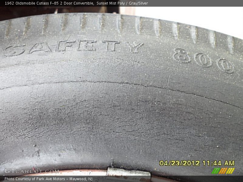 Sunset Mist Poly / Gray/Silver 1962 Oldsmobile Cutlass F-85 2 Door Convertible