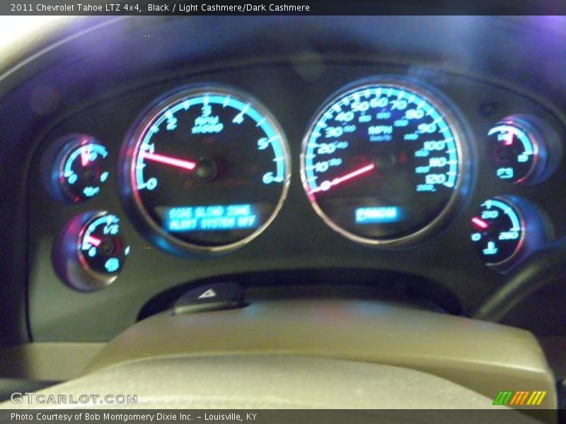 Black / Light Cashmere/Dark Cashmere 2011 Chevrolet Tahoe LTZ 4x4