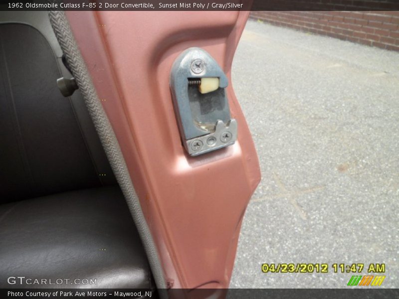 Sunset Mist Poly / Gray/Silver 1962 Oldsmobile Cutlass F-85 2 Door Convertible