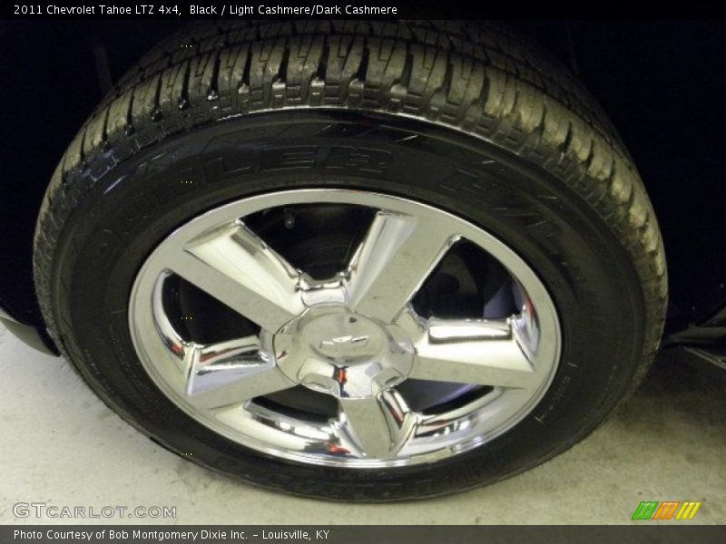 Black / Light Cashmere/Dark Cashmere 2011 Chevrolet Tahoe LTZ 4x4