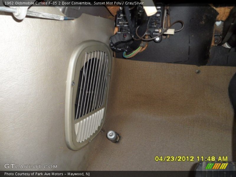 Sunset Mist Poly / Gray/Silver 1962 Oldsmobile Cutlass F-85 2 Door Convertible