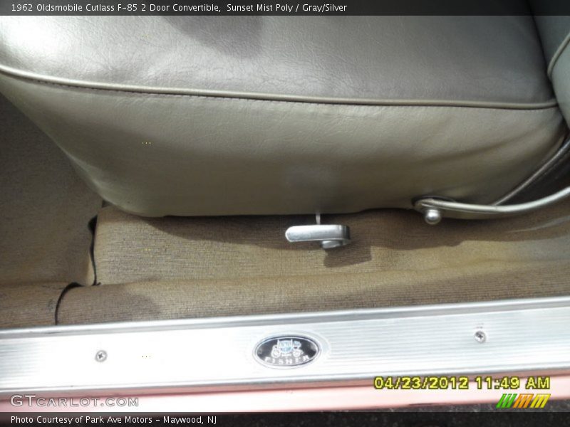 Sunset Mist Poly / Gray/Silver 1962 Oldsmobile Cutlass F-85 2 Door Convertible