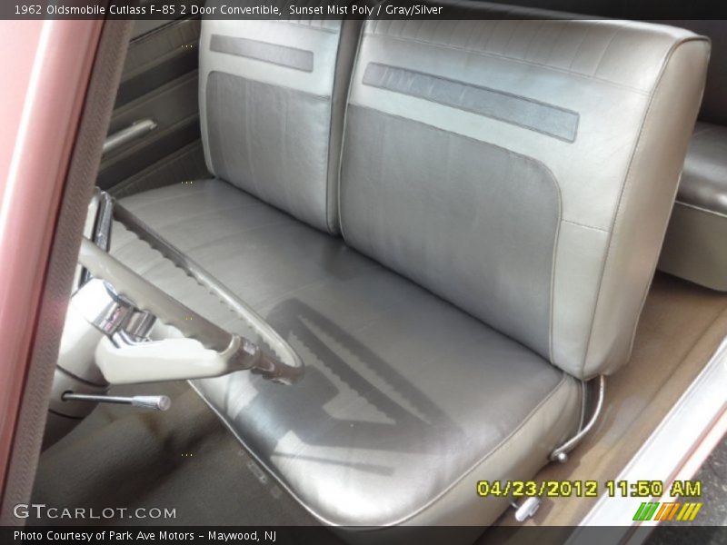  1962 Cutlass F-85 2 Door Convertible Gray/Silver Interior