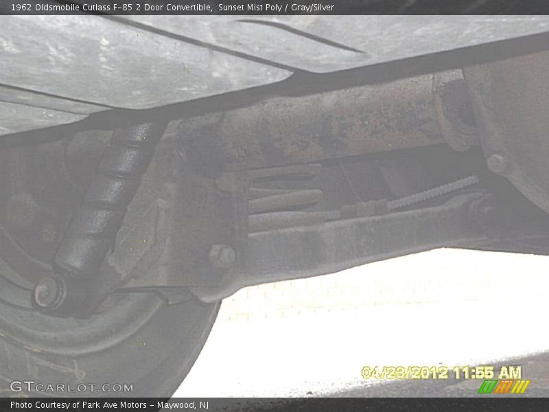 Sunset Mist Poly / Gray/Silver 1962 Oldsmobile Cutlass F-85 2 Door Convertible