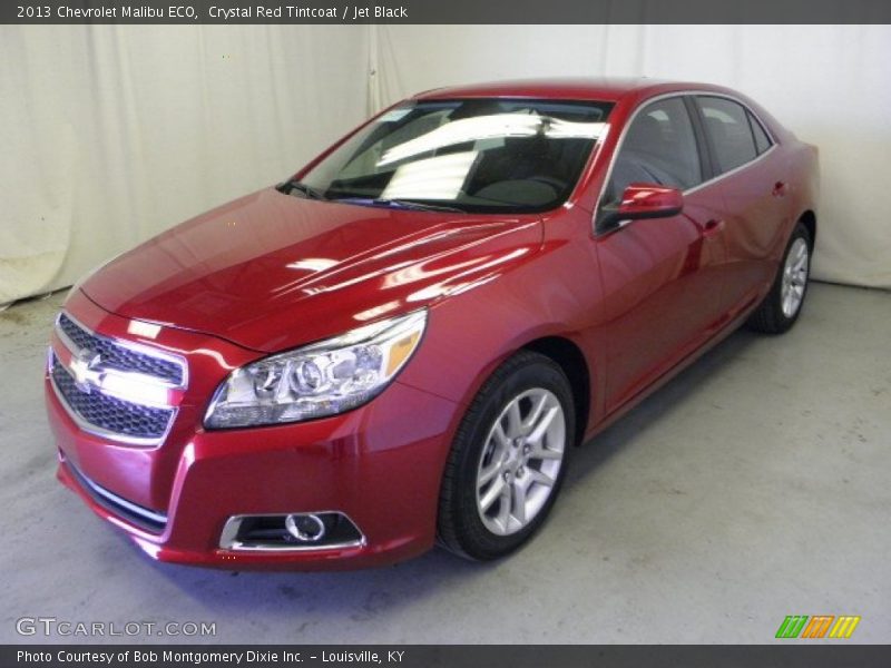 Crystal Red Tintcoat / Jet Black 2013 Chevrolet Malibu ECO