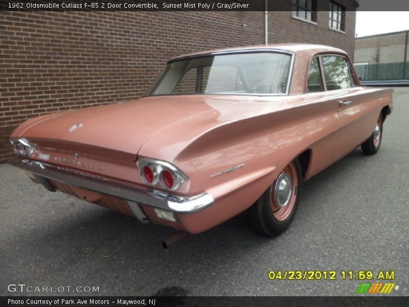  1962 Cutlass F-85 2 Door Convertible Sunset Mist Poly