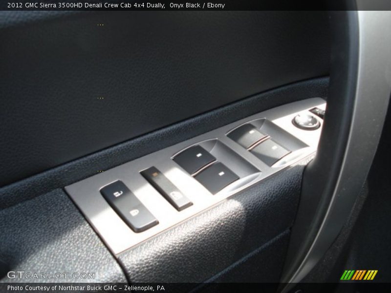 Onyx Black / Ebony 2012 GMC Sierra 3500HD Denali Crew Cab 4x4 Dually