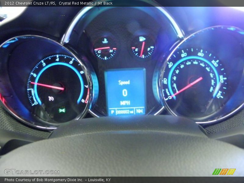 Crystal Red Metallic / Jet Black 2012 Chevrolet Cruze LT/RS
