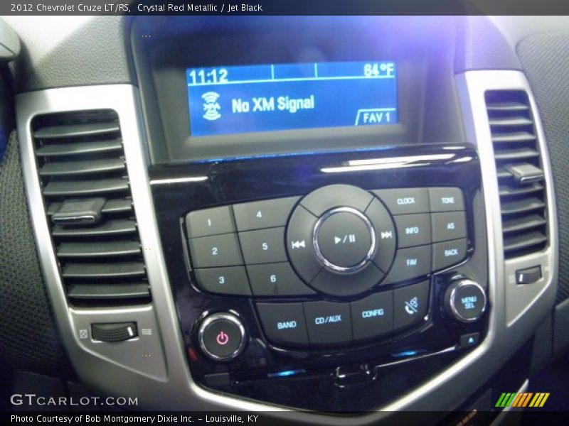 Crystal Red Metallic / Jet Black 2012 Chevrolet Cruze LT/RS