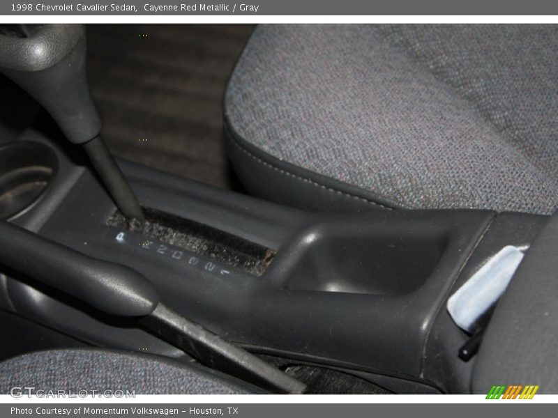 Cayenne Red Metallic / Gray 1998 Chevrolet Cavalier Sedan