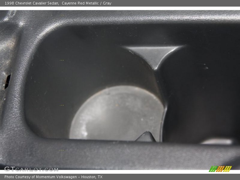 Cayenne Red Metallic / Gray 1998 Chevrolet Cavalier Sedan