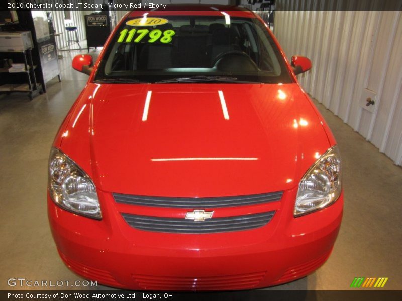 Victory Red / Ebony 2010 Chevrolet Cobalt LT Sedan