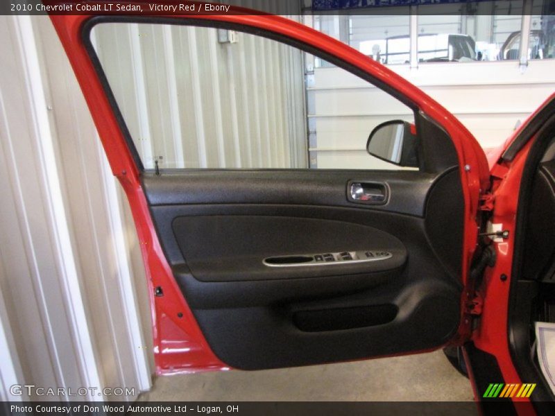 Victory Red / Ebony 2010 Chevrolet Cobalt LT Sedan