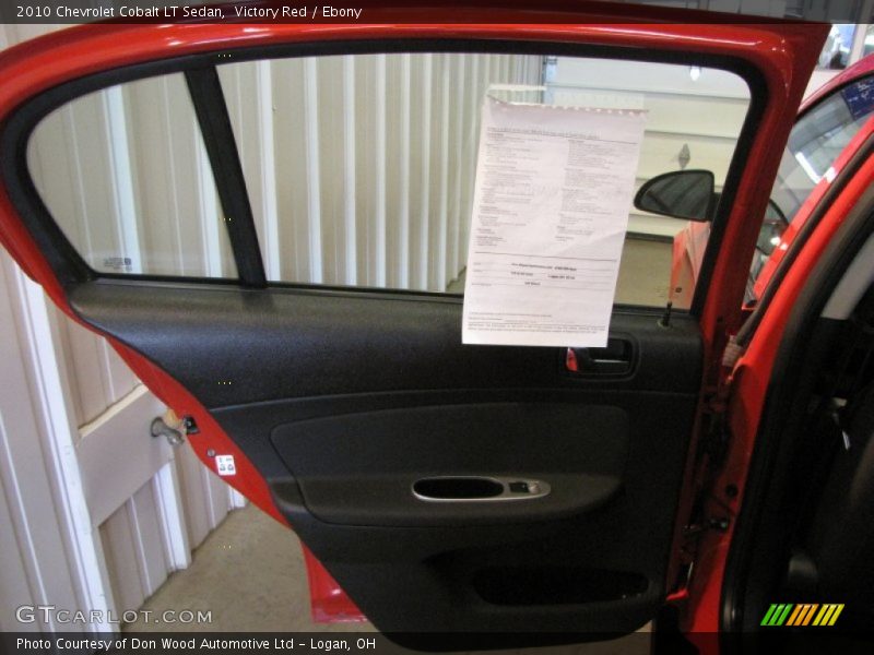 Victory Red / Ebony 2010 Chevrolet Cobalt LT Sedan
