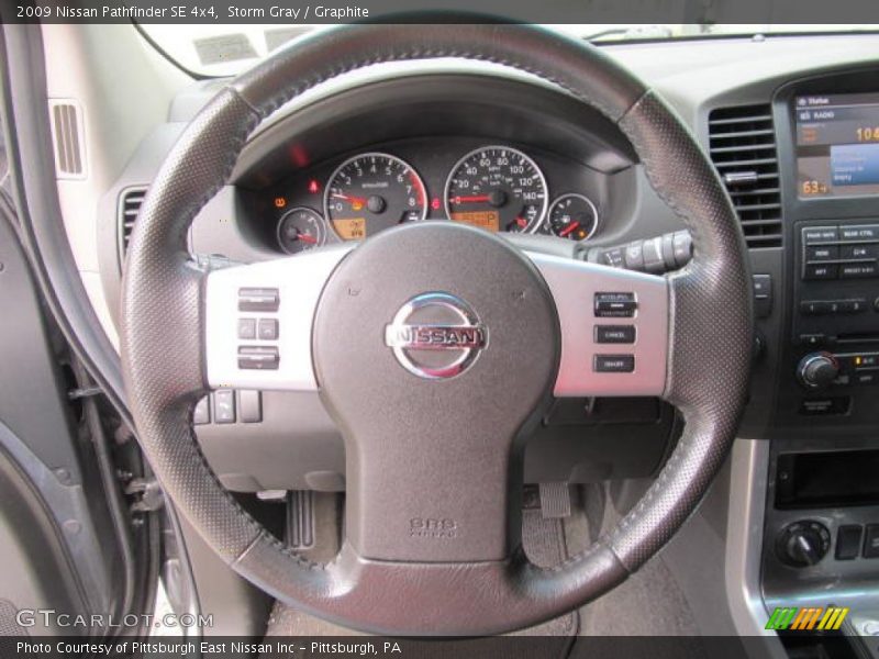 Storm Gray / Graphite 2009 Nissan Pathfinder SE 4x4