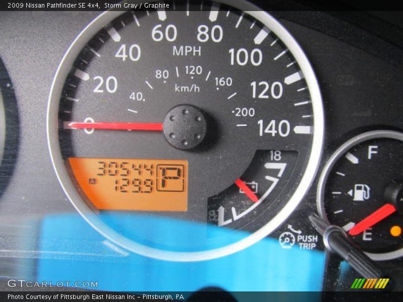 Storm Gray / Graphite 2009 Nissan Pathfinder SE 4x4