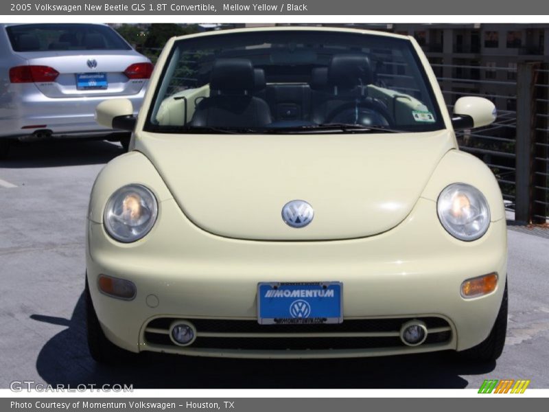 Mellow Yellow / Black 2005 Volkswagen New Beetle GLS 1.8T Convertible